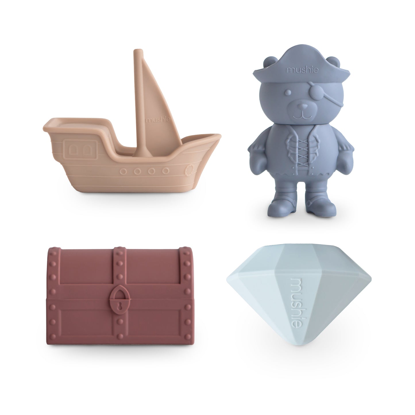BATH SET 4-PACK - Pirate