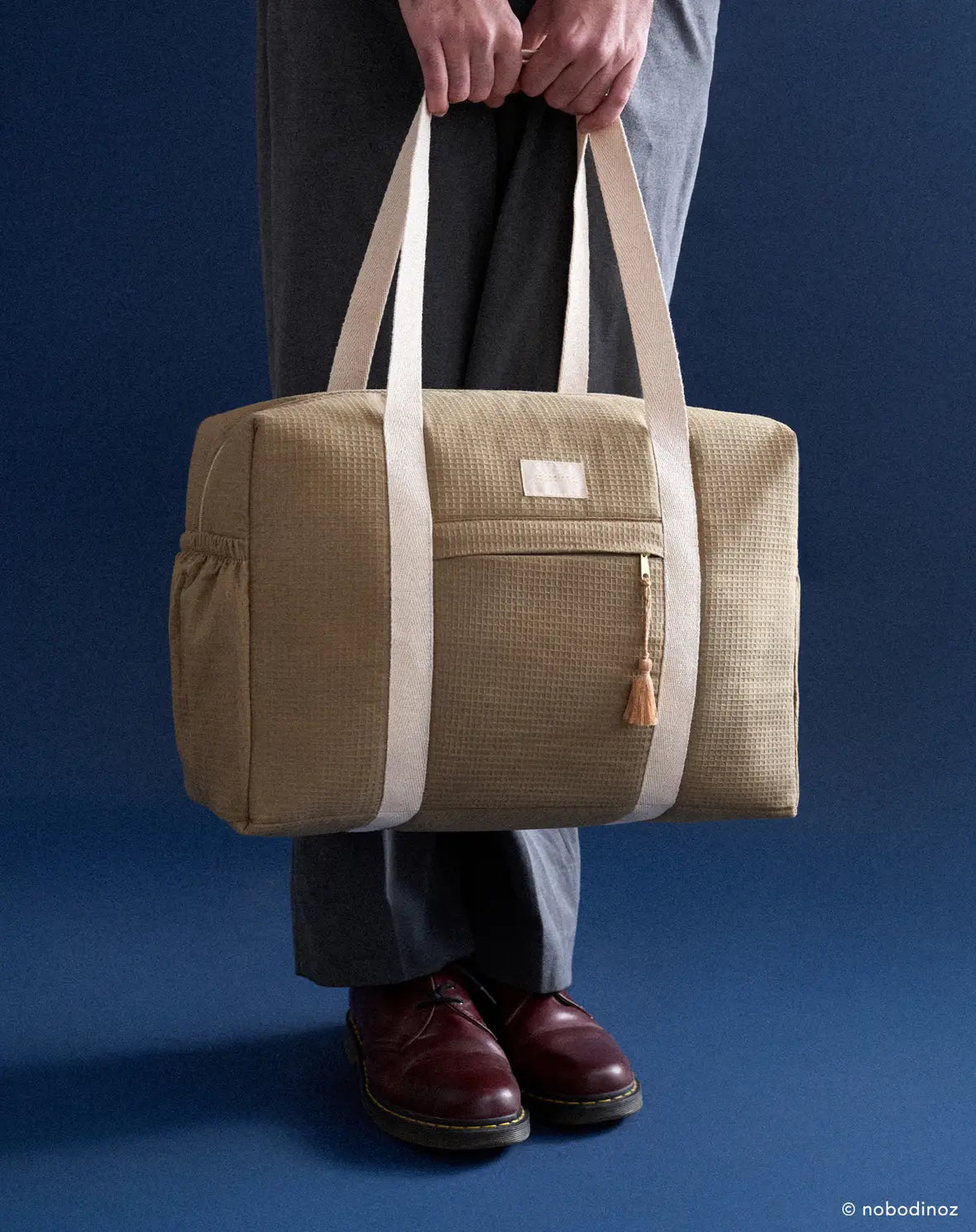 Sac à langer imperméable Opera olive green