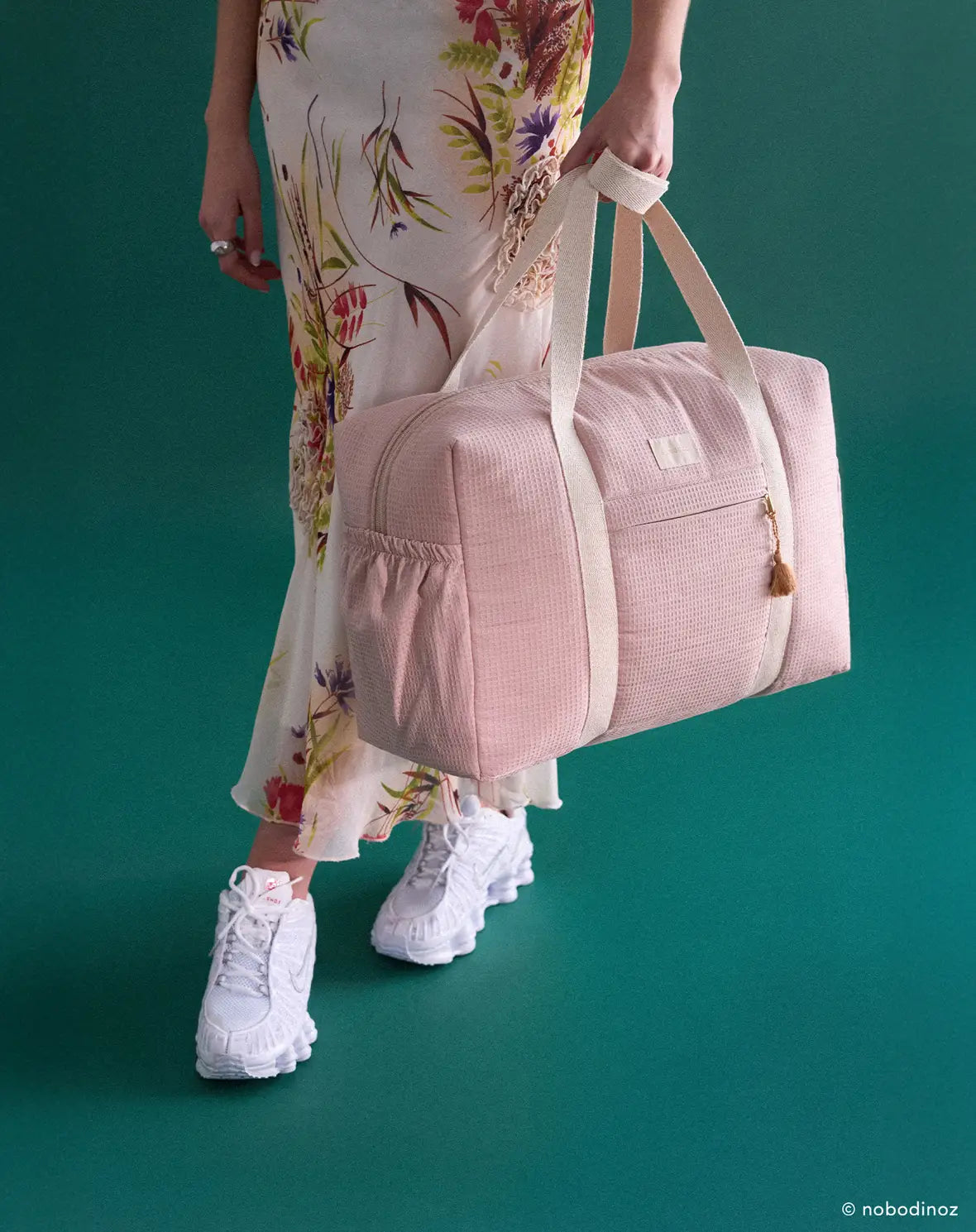 Sac à langer imperméable Opera mauve pink