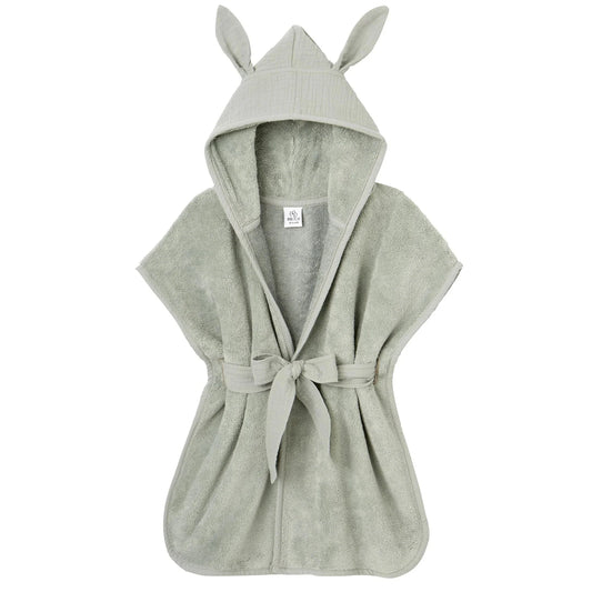 Peignoir bambou Vert de gris