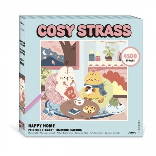 Peinture Diamant Cosy Strass - Happy Home