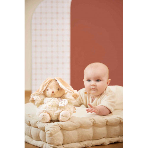 Peluche musicale lapin Patapouf Crème - 17 cm