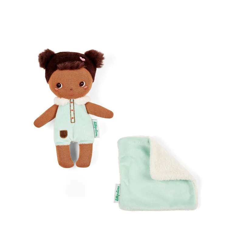 Petite poupée en tissu Jackie - 18 cm