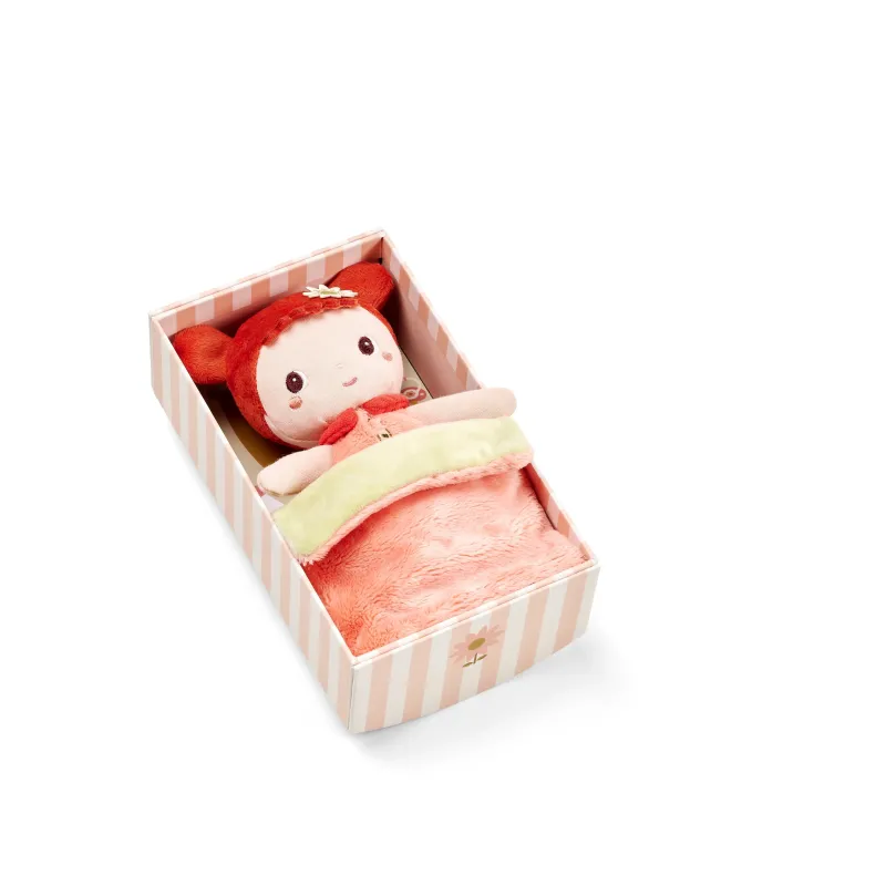 Petite poupée en tissu Jil - 18 cm