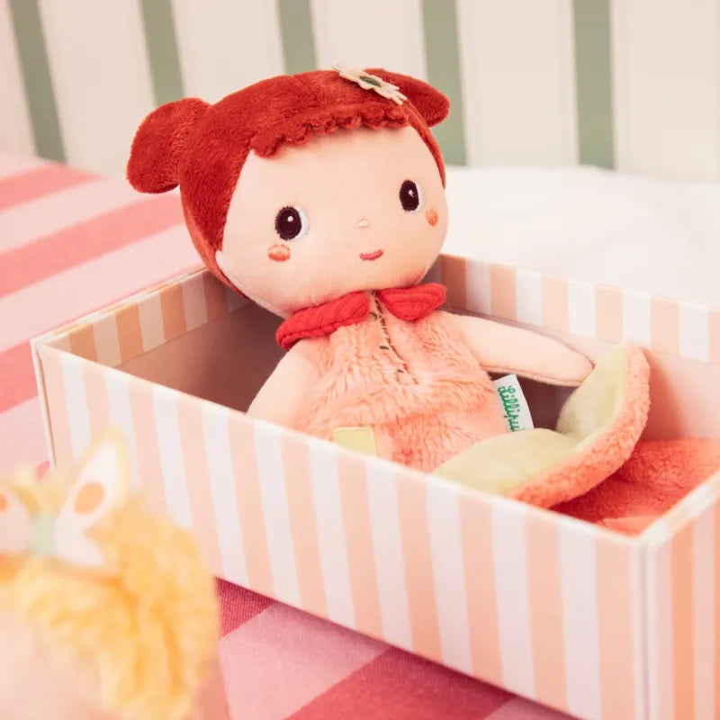 Petite poupée en tissu Jil - 18 cm