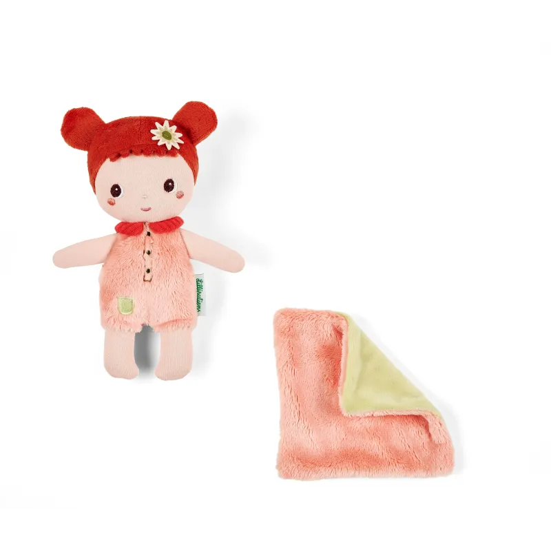 Petite poupée en tissu Jil - 18 cm