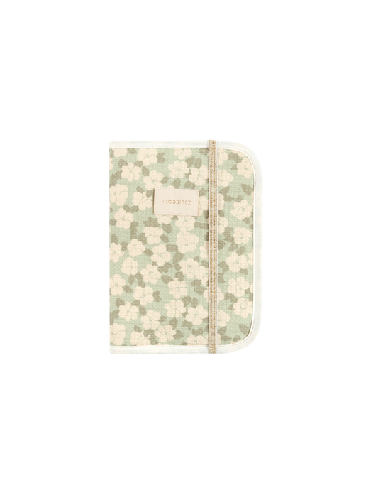 Protège carnet de santé A5 Poema Opera sakura vert
