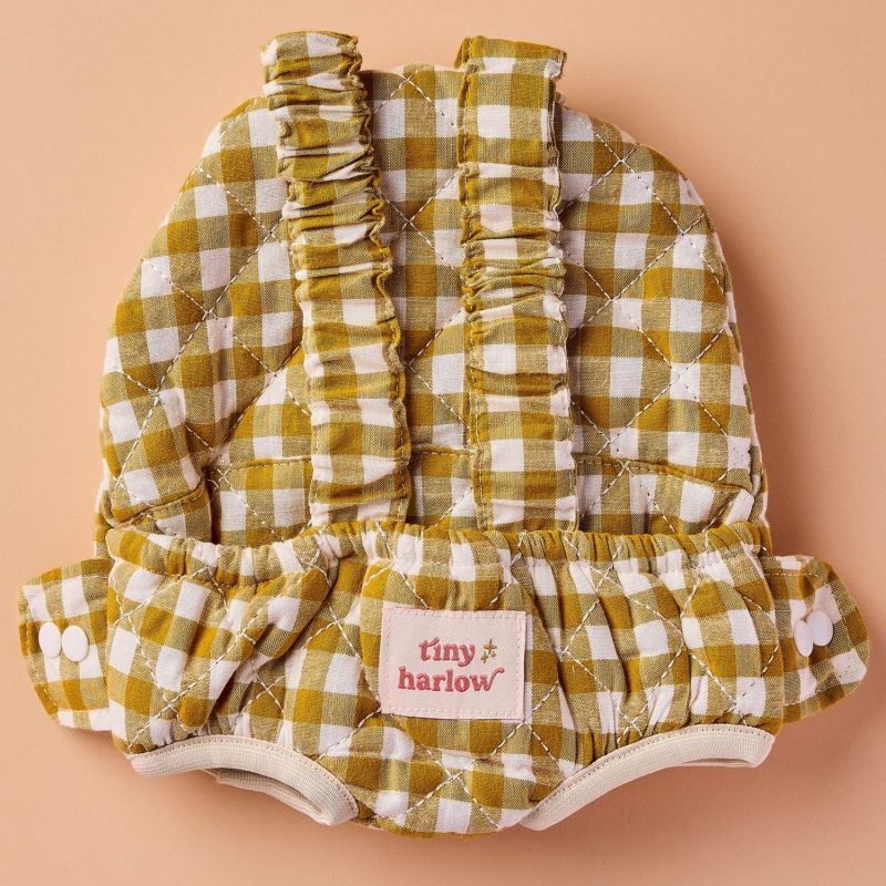 Porte bébé pour poupée Vichy Camel