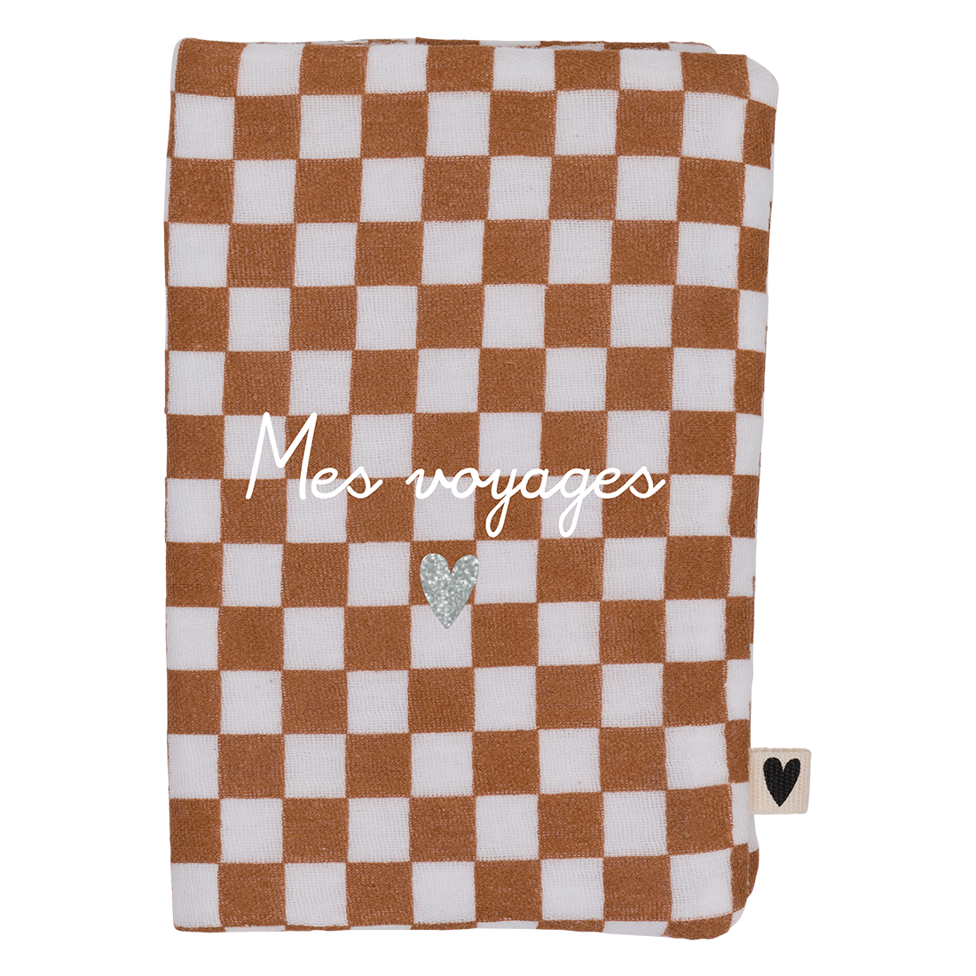 Protège passeport gaze damier
