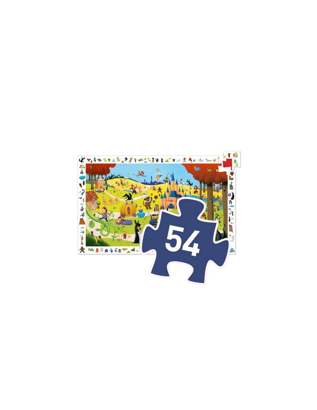 Puzzle d'observation contes