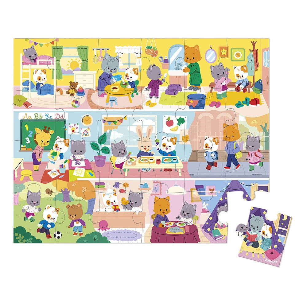 Puzzle en carton Les rituels 24 pièces