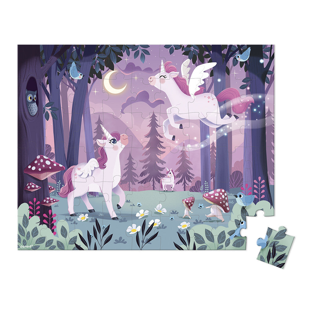 Puzzle Licornes 54 pièces