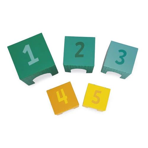 Pyramide 5 cubes Tropik (bois)