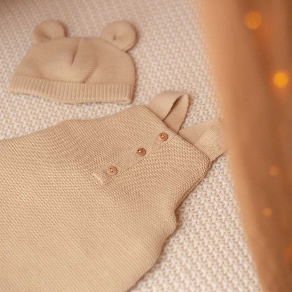 Salopette bébé en maille