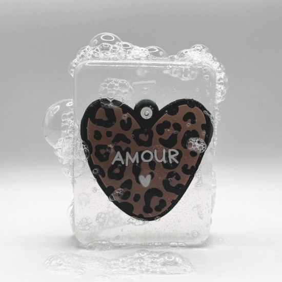 Savon avec porte clef coeur - Ludi soap x Atelier Wagram