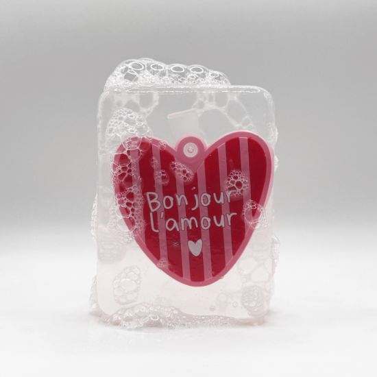 Savon avec porte clef coeur - Ludi soap x Atelier Wagram