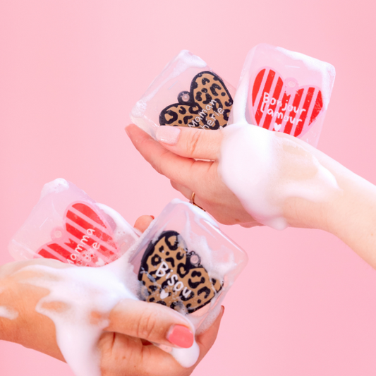 Savon avec porte clef coeur - Ludi soap x Atelier Wagram