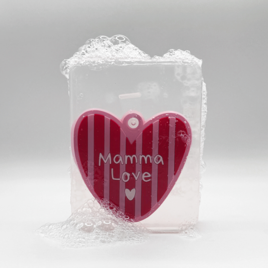 Savon avec porte clef coeur - Ludi soap x Atelier Wagram