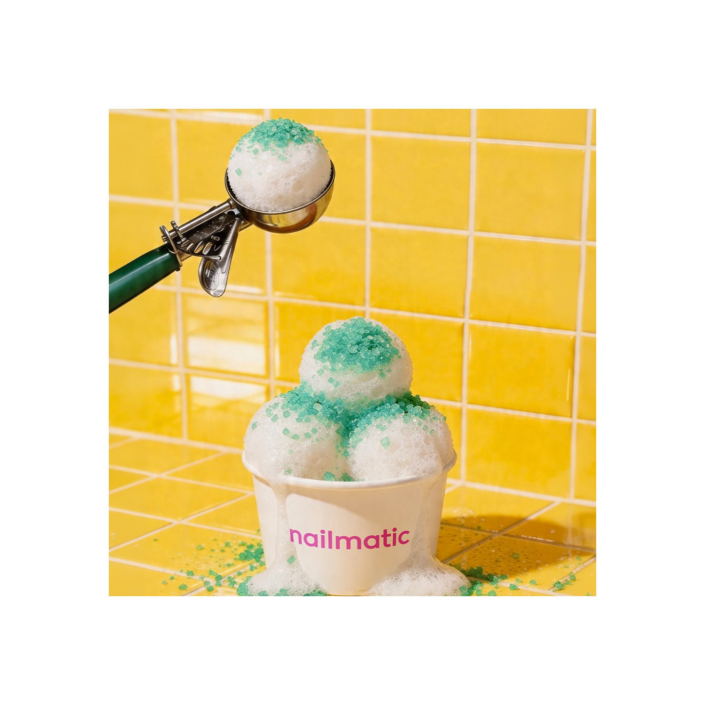 Sels de bain Enfant Sels de bain crépitants - Vert