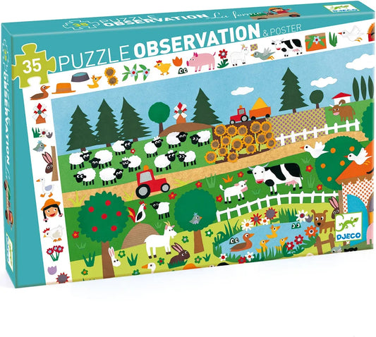 Puzzle La ferme - 35 pcs