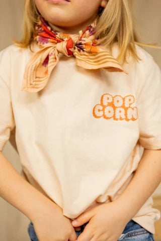 Tee-Shirt Karu Pop Corn Placé Macadamia
